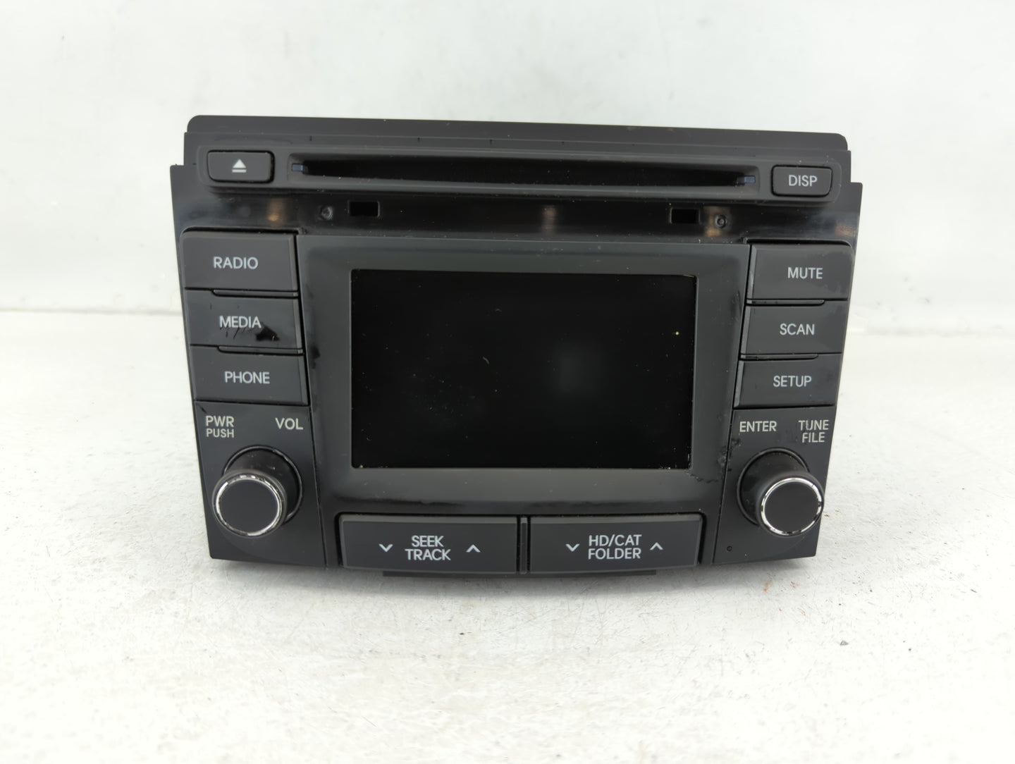2014-2015 Hyundai Sonata Radio AM FM Cd Player Receiver Replacement P/N:96180-3Q8004X Fits Fits 2014 2015 OEM Used Auto Part