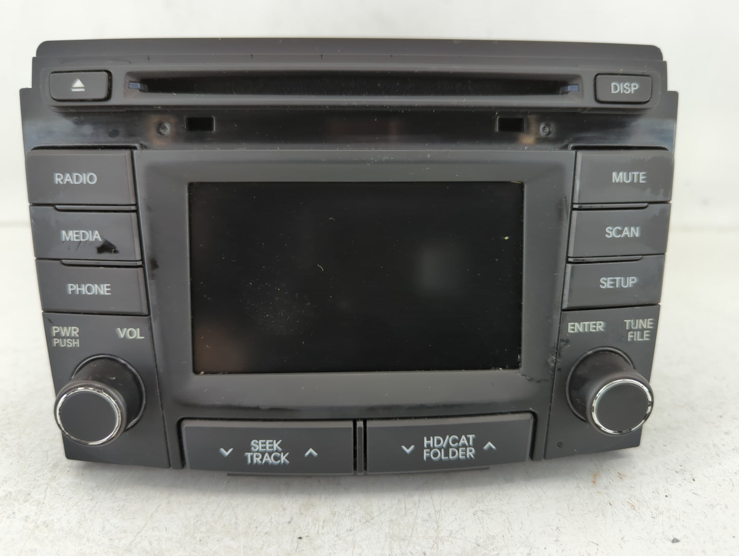 2014-2015 Hyundai Sonata Radio AM FM Cd Player Receiver Replacement P/N:96180-3Q8004X Fits Fits 2014 2015 OEM Used Auto Part