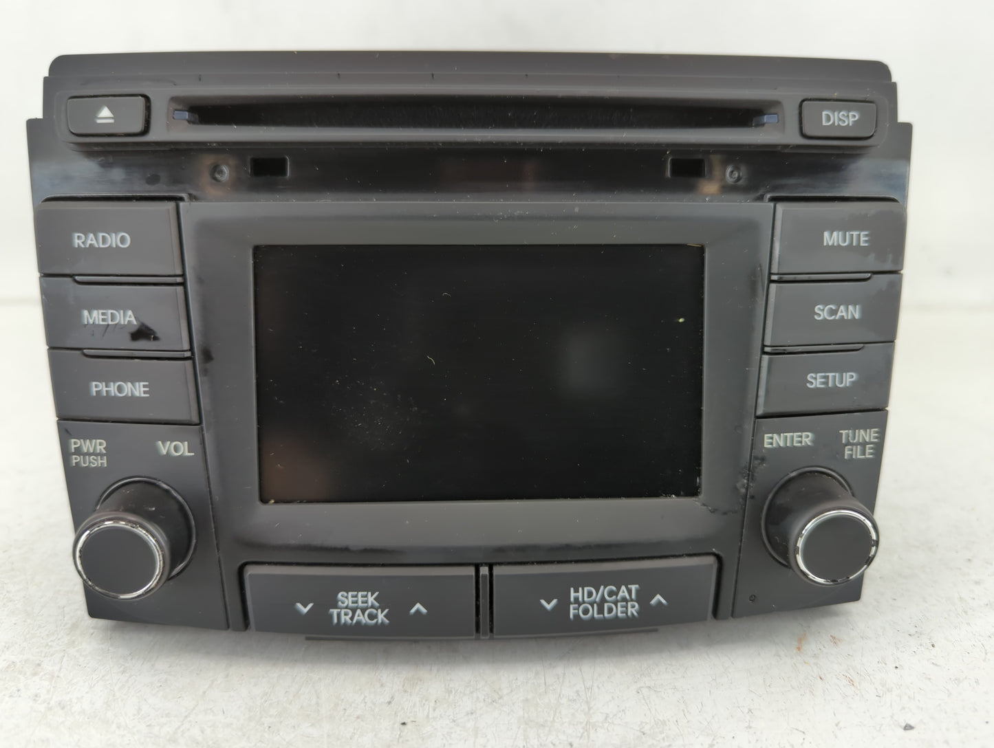 2014-2015 Hyundai Sonata Radio AM FM Cd Player Receiver Replacement P/N:96180-3Q8004X Fits Fits 2014 2015 OEM Used Auto Part