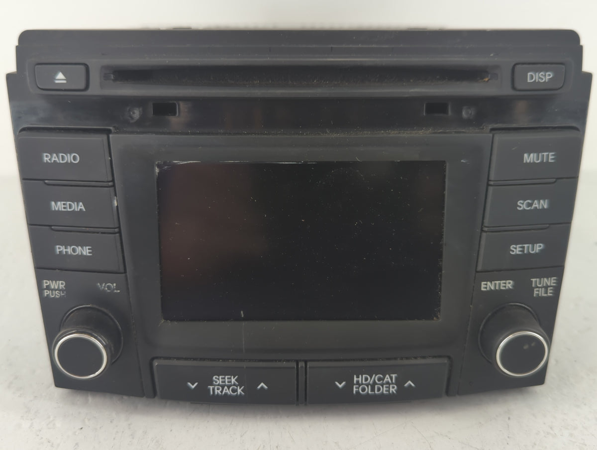 2014-2015 Hyundai Sonata Am Fm Cd Player Radio Receiver 642208 - Oemusedautoparts1.com