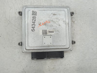 2011-2014 Hyundai Sonata PCM Engine Control Computer ECU ECM PCU OEM P/N:39101-2G664 Fits Fits 2011 2012 2013 2014 OEM Used 