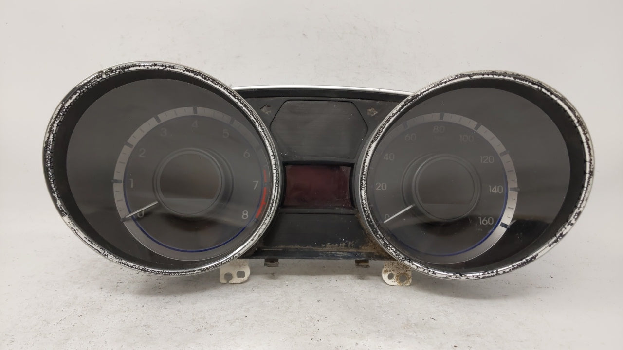 2014 Hyundai Sonata Instrument Cluster Speedometer Gauges P/N:94001-3Q015 Fits OEM Used Auto Parts - Oemusedautoparts1.com