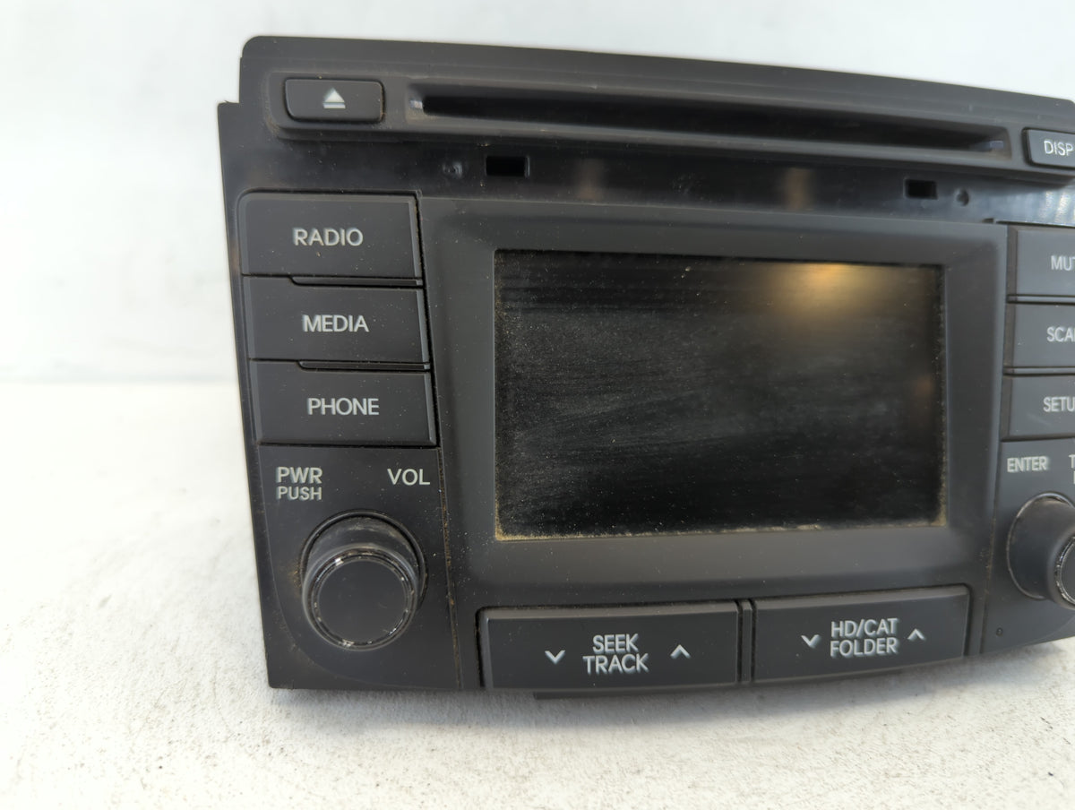 2014-2015 Hyundai Sonata Am Fm Cd Player Radio Receiver 663261 - Oemusedautoparts1.com