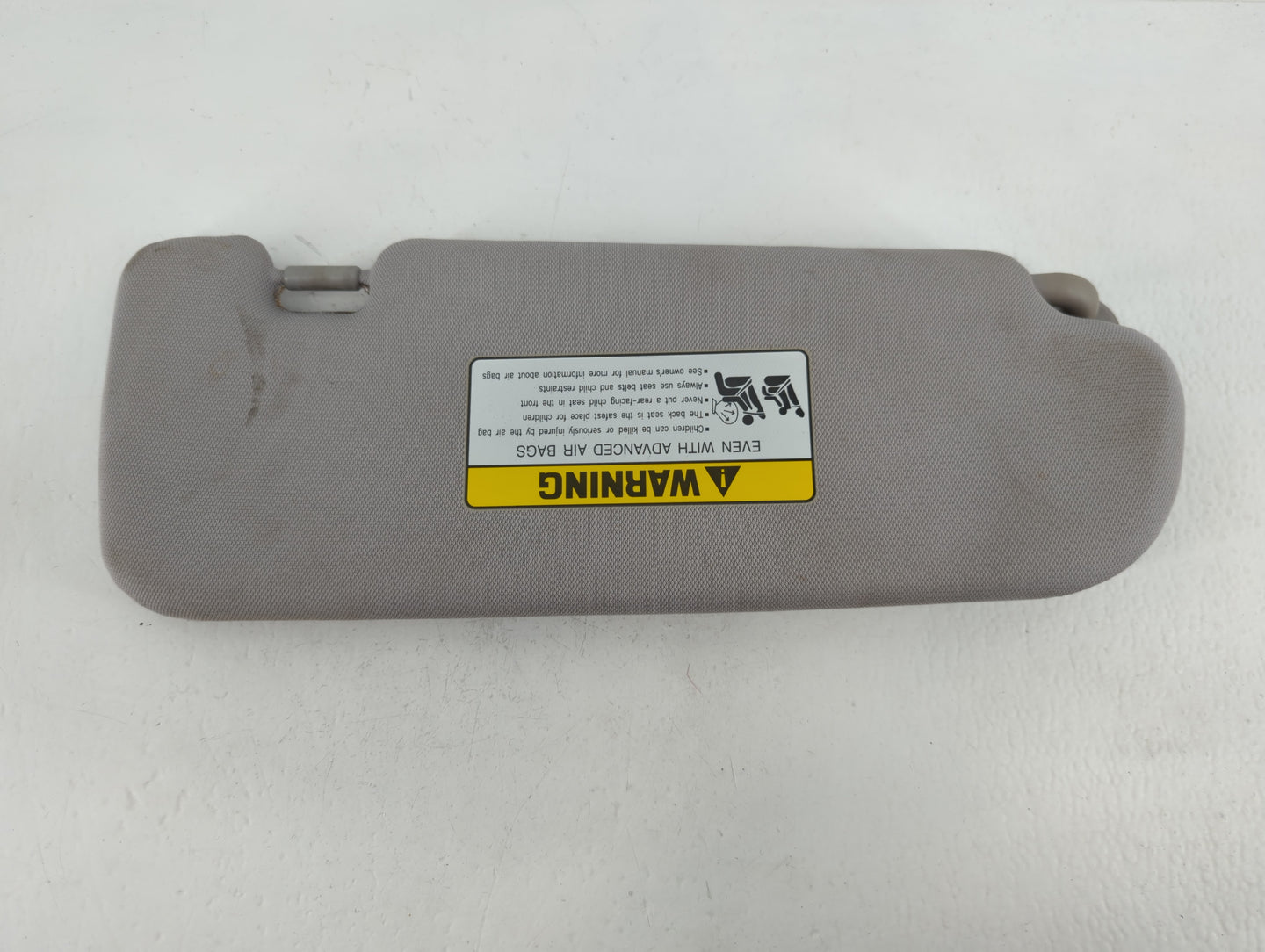 2011-2015 Hyundai Sonata Sun Visor Shade Replacement Driver Left Mirror Fits Fits 2011 2012 2013 2014 2015 OEM Used Auto Par