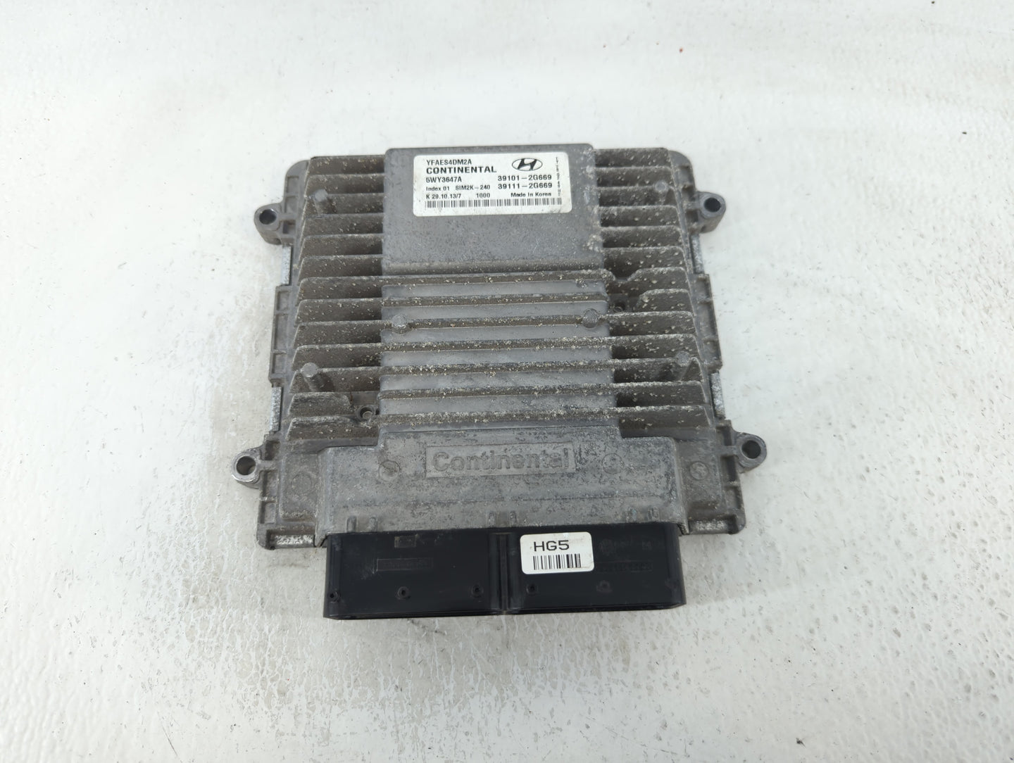 2011-2014 Hyundai Sonata PCM Engine Control Computer ECU ECM PCU OEM P/N:39111-2G669 39101-2G669 Fits Fits 2011 2012 2013 20
