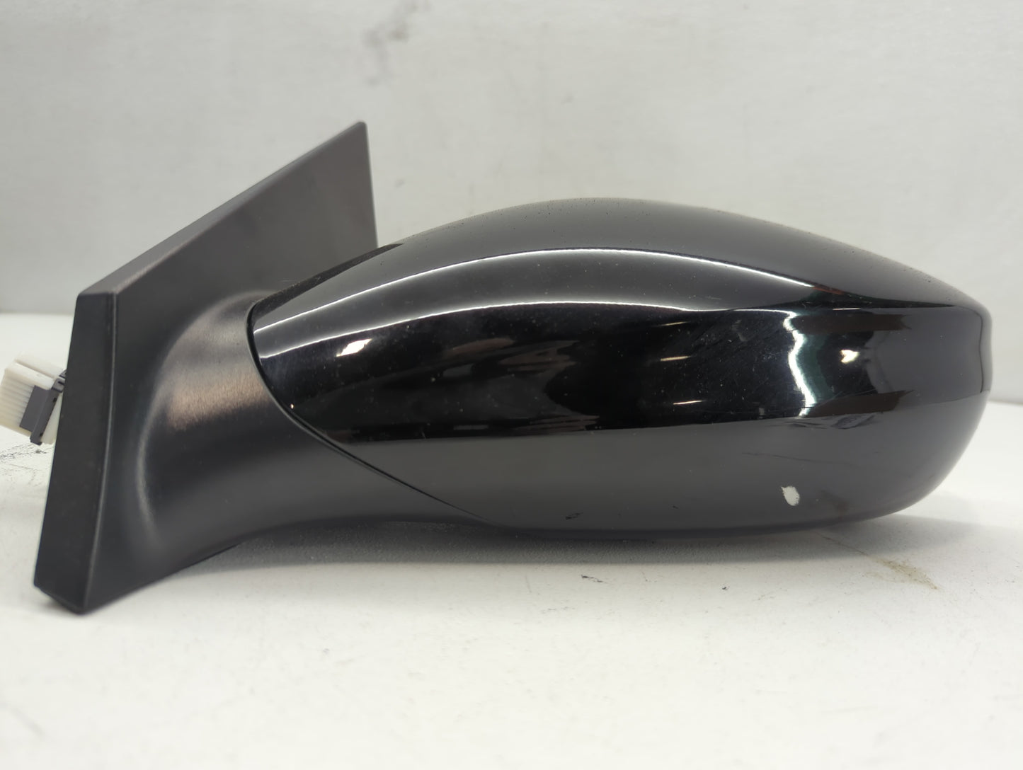 2014-2014 Hyundai Sonata Driver Left Side View Manual Door Mirror Black - Oemusedautoparts1.com