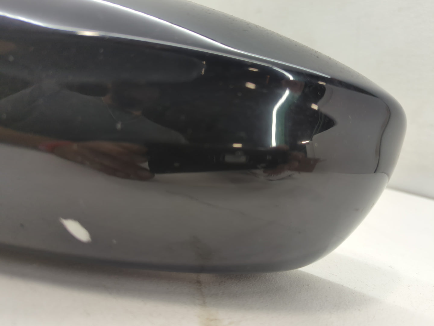 2014-2014 Hyundai Sonata Driver Left Side View Manual Door Mirror Black - Oemusedautoparts1.com