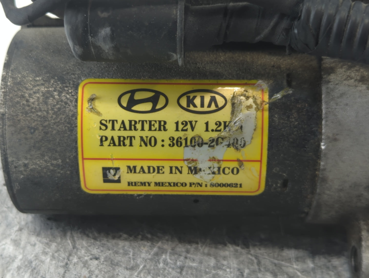 2008-2014 Hyundai Sonata Car Starter Motor Solenoid OEM P/N:36100-2G400 Fits Fits 2008 2009 2010 2011 2012 2013 2014 OEM Use