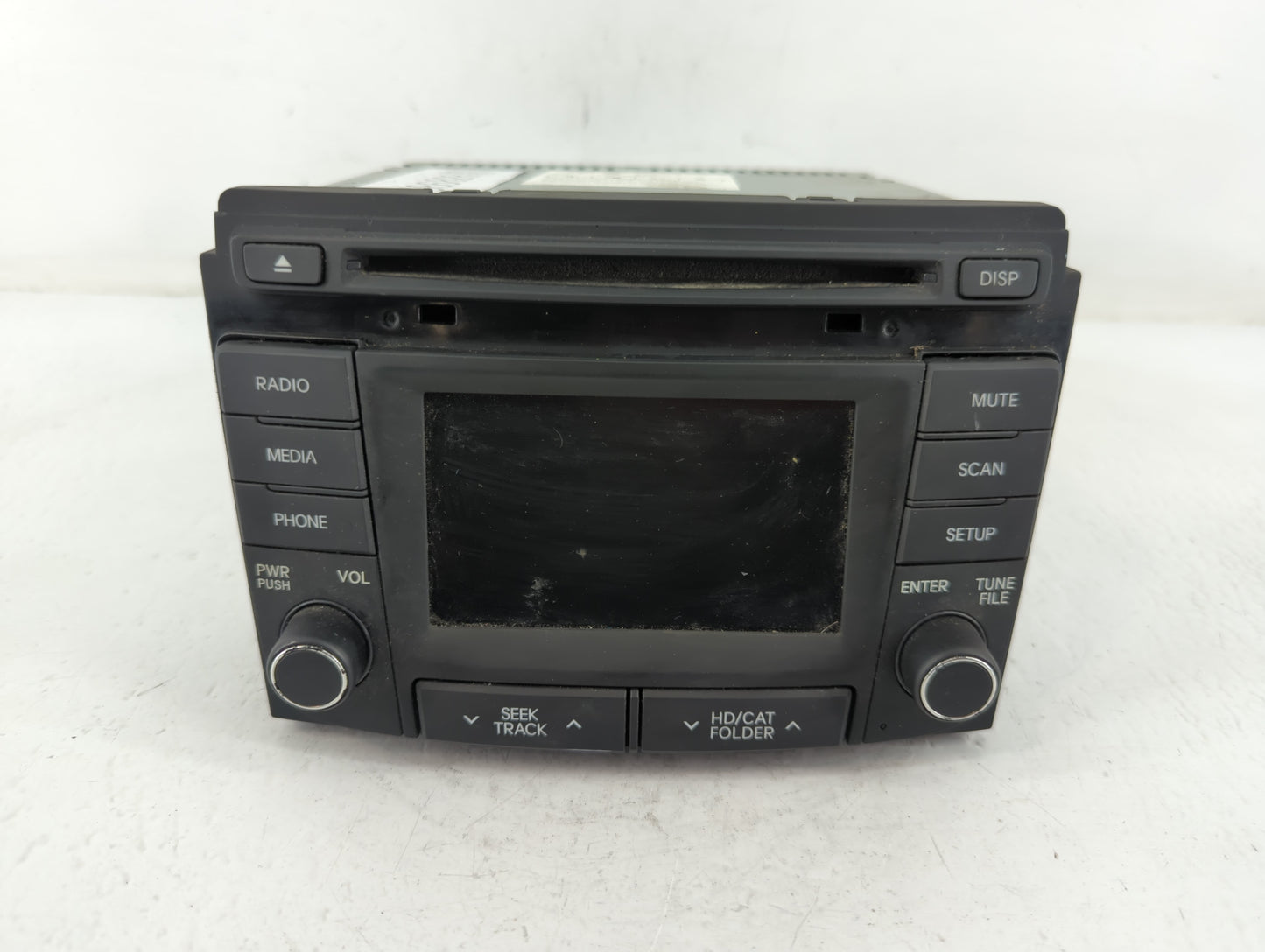 2014-2015 Hyundai Sonata Radio AM FM Cd Player Receiver Replacement P/N:96180-3Q8004X Fits Fits 2014 2015 OEM Used Auto Part