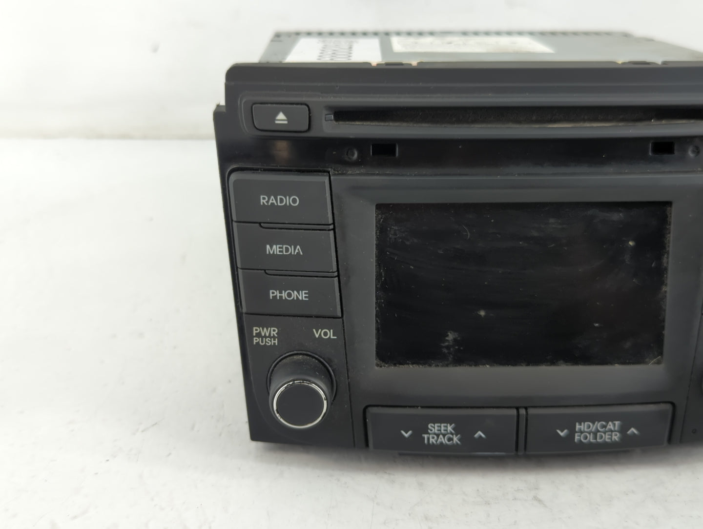 2014-2015 Hyundai Sonata Radio AM FM Cd Player Receiver Replacement P/N:96180-3Q8004X Fits Fits 2014 2015 OEM Used Auto Part