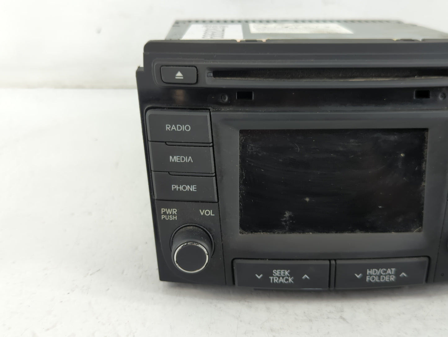 2014-2015 Hyundai Sonata Radio AM FM Cd Player Receiver Replacement P/N:96180-3Q8004X Fits Fits 2014 2015 OEM Used Auto Part