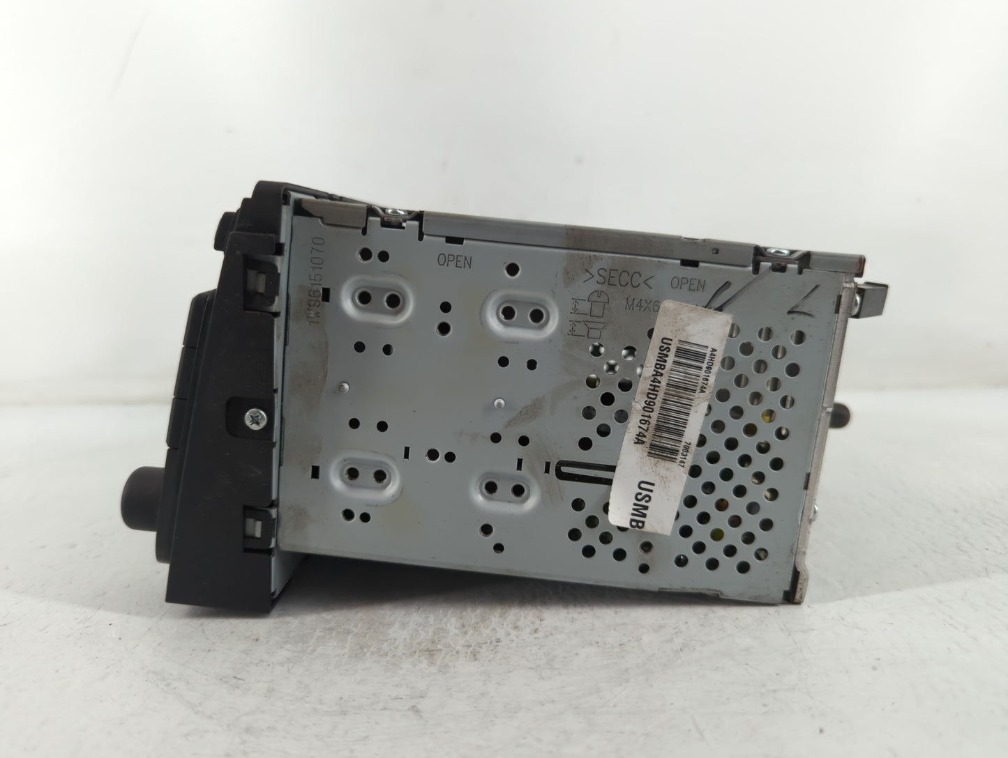 2014-2015 Hyundai Sonata Radio AM FM Cd Player Receiver Replacement P/N:96180-3Q8004X Fits Fits 2014 2015 OEM Used Auto Part