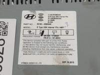 2014-2015 Hyundai Sonata Radio AM FM Cd Player Receiver Replacement P/N:96180-3Q8004X Fits Fits 2014 2015 OEM Used Auto Part