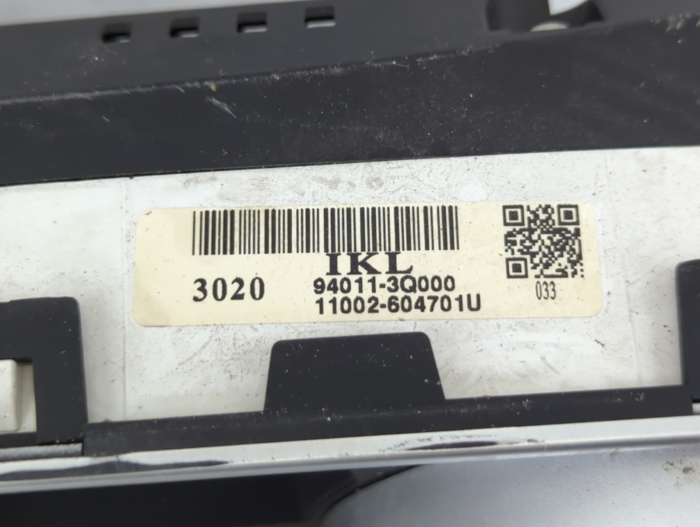 2014 Hyundai Sonata Instrument Cluster Speedometer Gauges P/N:94011-3Q000 Fits OEM Used Auto Parts - Oemusedautoparts1.com
