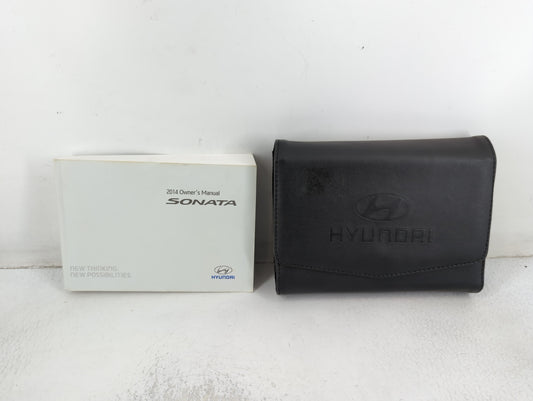 2014 Hyundai Sonata Owners Manual Book Guide P/N:A3S0-EU39A OEM Used Auto Parts - Oemusedautoparts1.com
