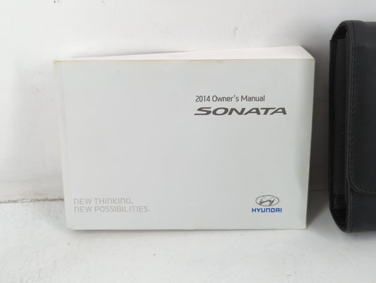 2014 Hyundai Sonata Owners Manual Book Guide P/N:A3S0-EU39A OEM Used Auto Parts