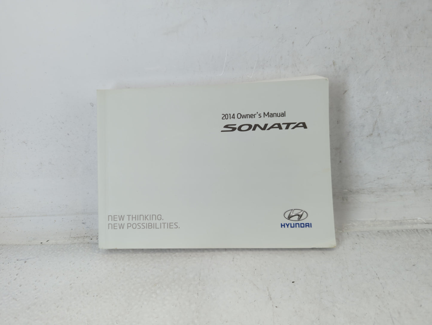 2014 Hyundai Sonata Owners Manual Book Guide P/N:A3S0-EU38A OEM Used Auto Parts - Oemusedautoparts1.com