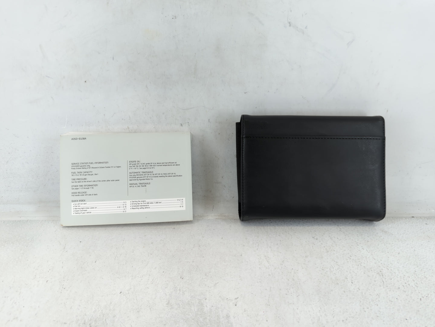 2014 Hyundai Sonata Owners Manual Book Guide P/N:A3S0-EU38A OEM Used Auto Parts - Oemusedautoparts1.com