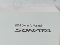 2014 Hyundai Sonata Owners Manual Book Guide P/N:A3S0-EU38A OEM Used Auto Parts - Oemusedautoparts1.com