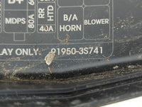 2011-2014 Hyundai Sonata Fusebox Fuse Box Panel Relay Module P/N:91950-3S741 Fits Fits 2011 2012 2013 2014 OEM Used Auto Par