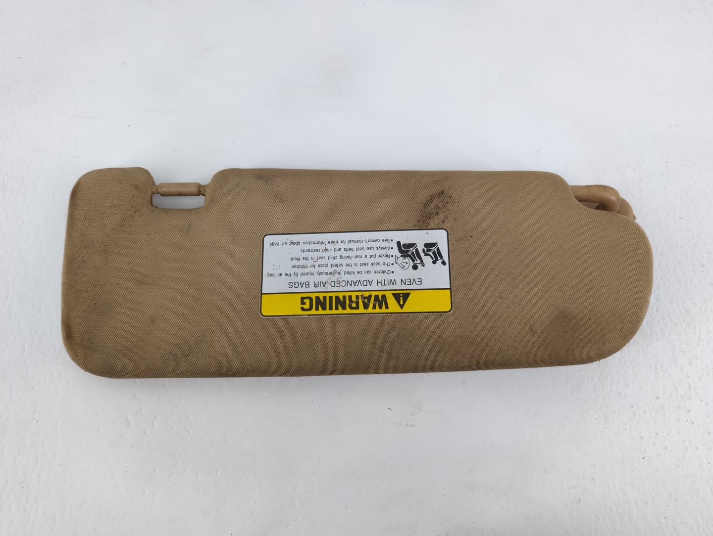 2012-2014 Hyundai Sonata Sun Visor Shade Replacement Driver Left Mirror Fits Fits 2012 2013 2014 OEM Used Auto Parts - Oemus