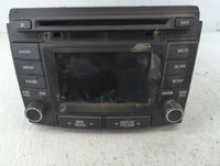 2014-2015 Hyundai Sonata Radio AM FM Cd Player Receiver Replacement P/N:96180-3Q8004X Fits Fits 2014 2015 OEM Used Auto Part