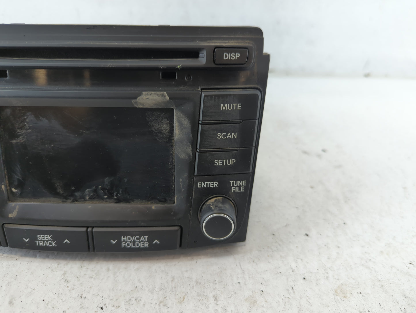 2014-2015 Hyundai Sonata Radio AM FM Cd Player Receiver Replacement P/N:96180-3Q8004X Fits Fits 2014 2015 OEM Used Auto Part