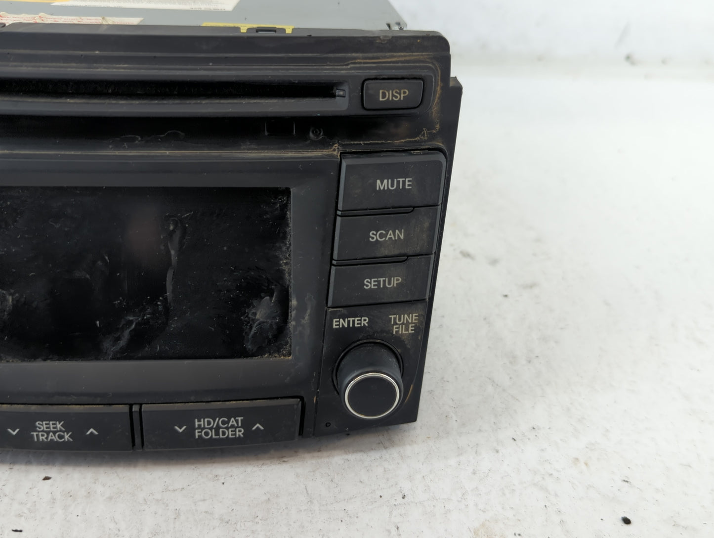 2014-2015 Hyundai Sonata Radio AM FM Cd Player Receiver Replacement P/N:96180-3Q8004X Fits Fits 2014 2015 OEM Used Auto Part