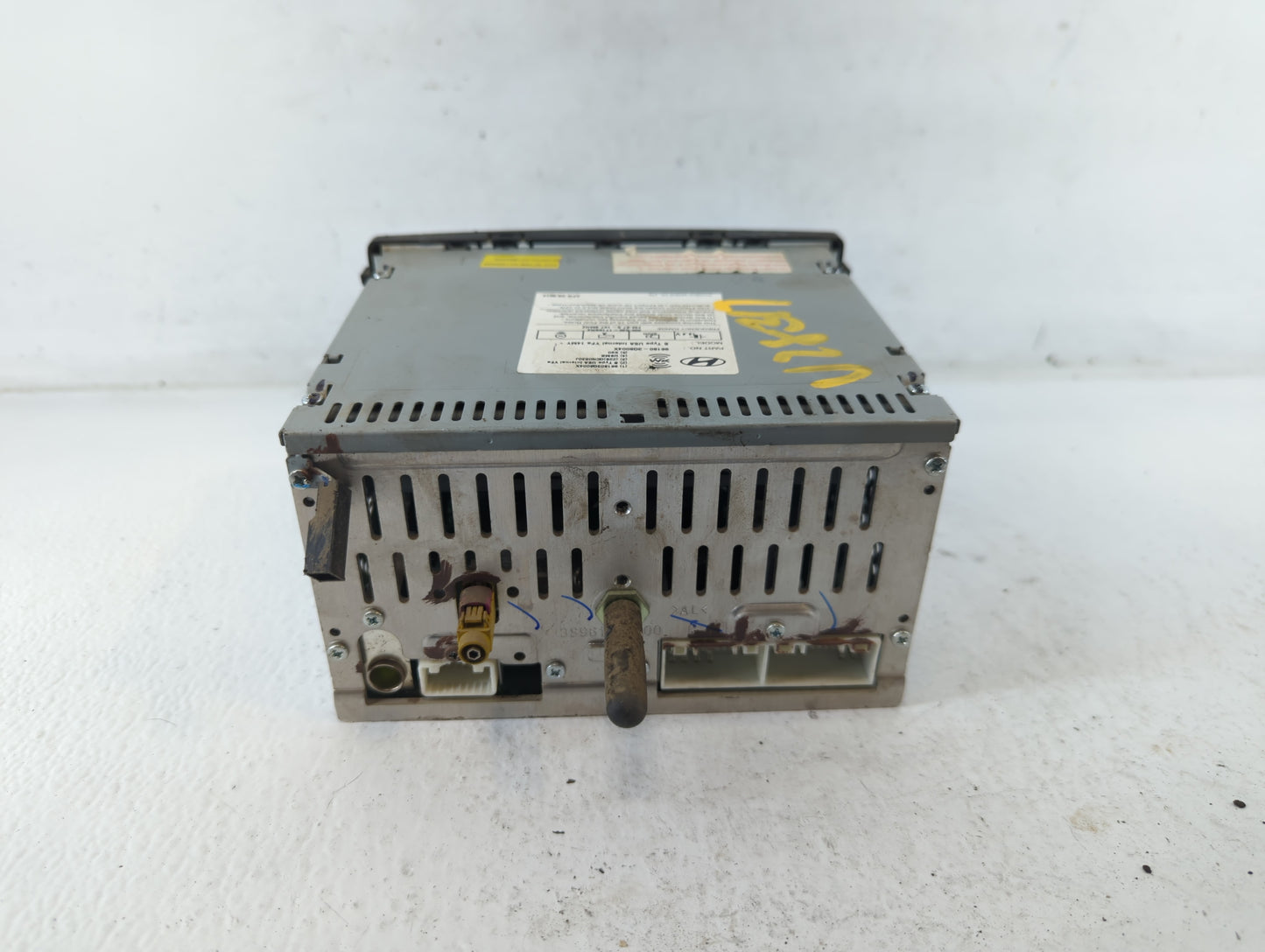 2014-2015 Hyundai Sonata Radio AM FM Cd Player Receiver Replacement P/N:96180-3Q8004X Fits Fits 2014 2015 OEM Used Auto Part