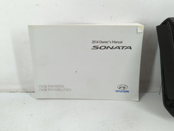 2014 Hyundai Sonata Owners Manual Book Guide P/N:A3S0-EU38A OEM Used Auto Parts