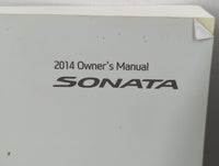 2014 Hyundai Sonata Owners Manual Book Guide P/N:A3S0-EU38A OEM Used Auto Parts - Oemusedautoparts1.com