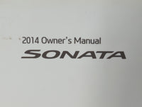 2014 Hyundai Sonata Owners Manual Book Guide P/N:A3S0-EU43G OEM Used Auto Parts - Oemusedautoparts1.com