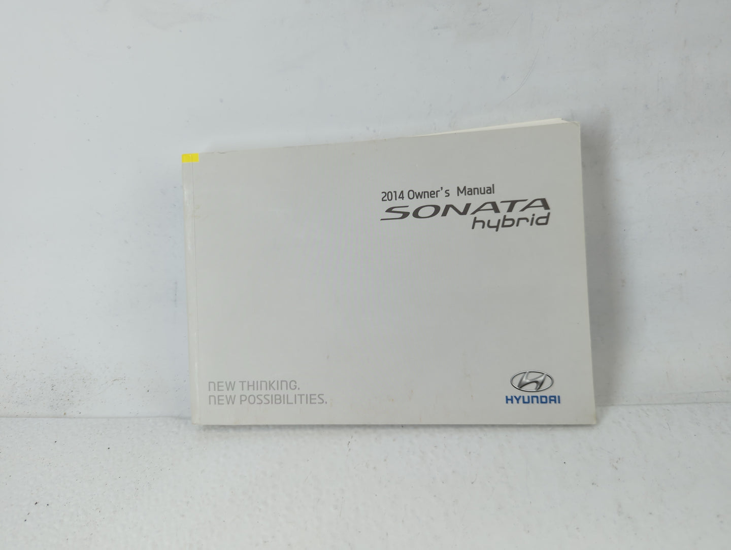 2014 Hyundai Sonata Owners Manual Book Guide P/N:E4R0-EU41C OEM Used Auto Parts - Oemusedautoparts1.com
