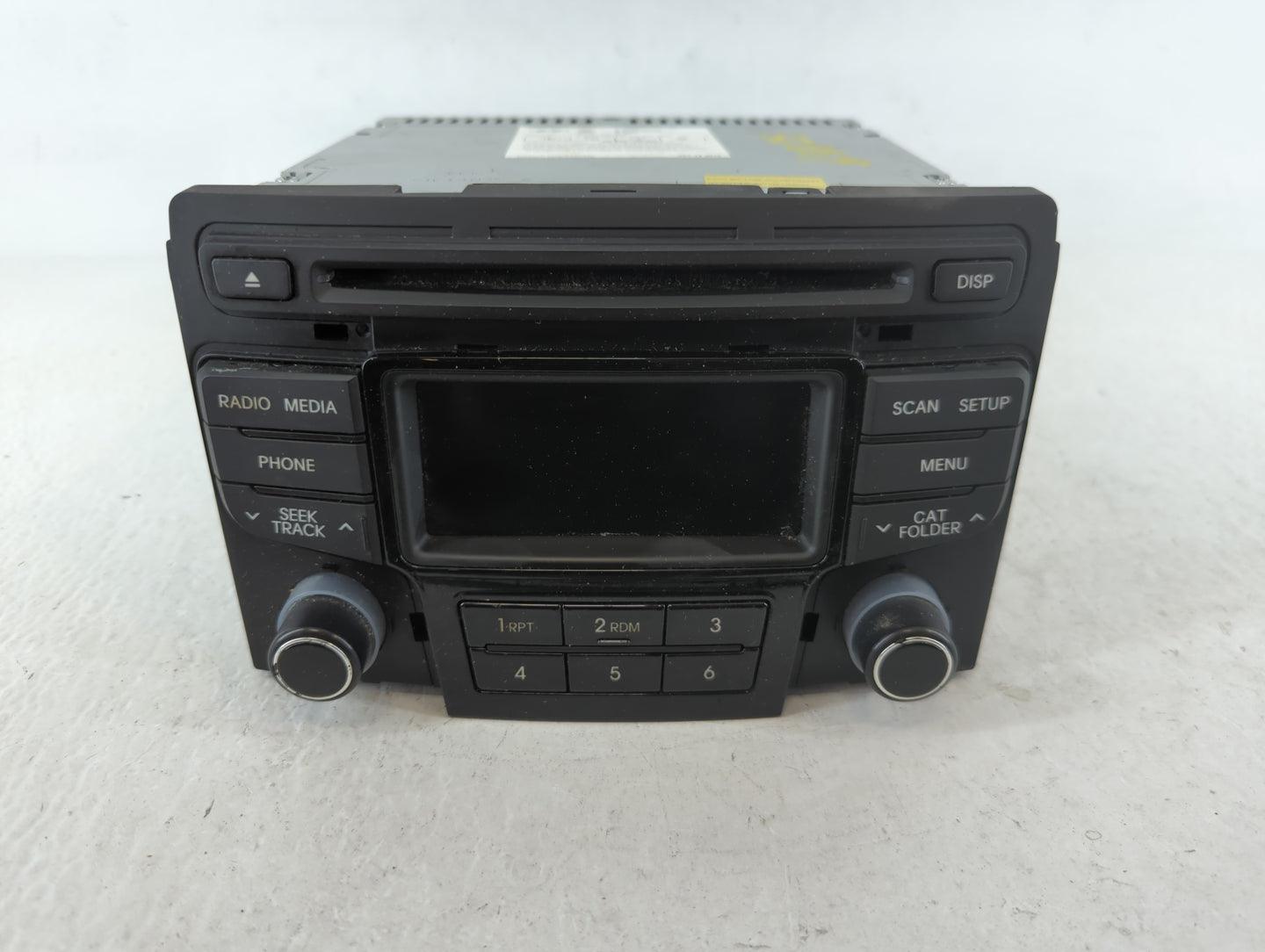 2012-2015 Hyundai Sonata Am Fm Cd Player Radio Receiver - Oemusedautoparts1.com