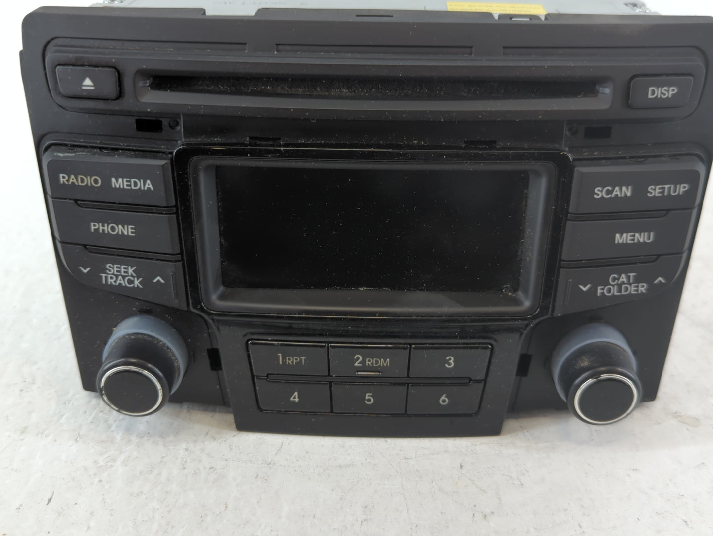 2012-2015 Hyundai Sonata Am Fm Cd Player Radio Receiver - Oemusedautoparts1.com