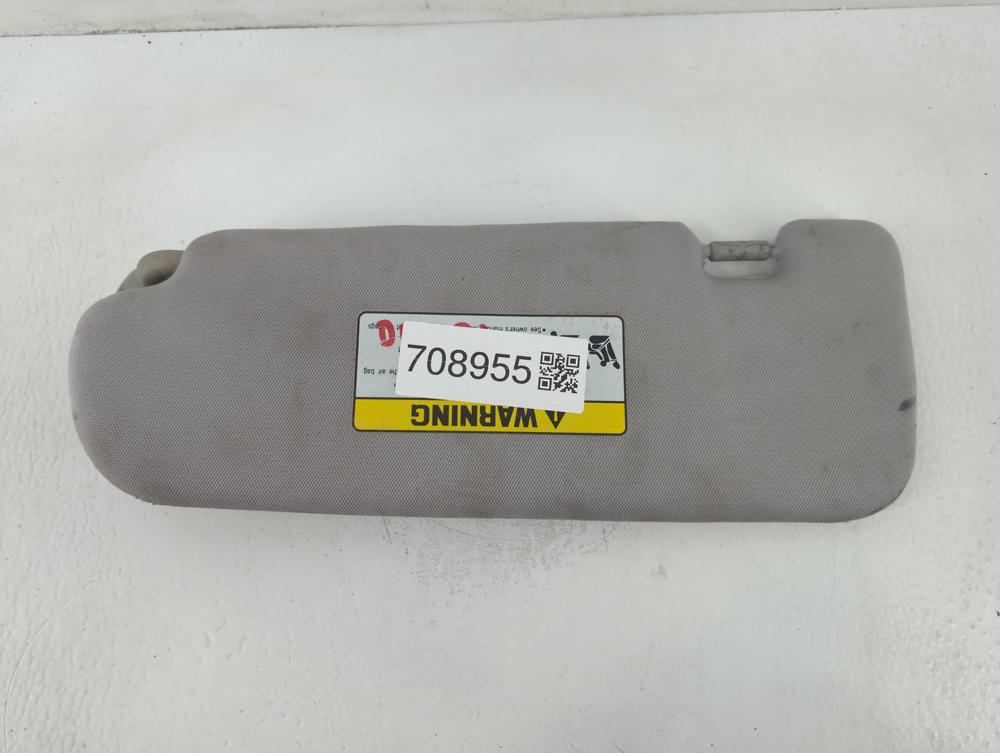 2012-2014 Hyundai Sonata Sun Visor Shade Replacement Passenger Right Mirror Fits Fits 2012 2013 2014 OEM Used Auto Parts - O
