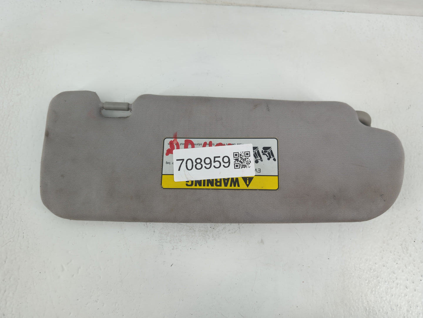 2012-2014 Hyundai Sonata Sun Visor Shade Replacement Driver Left Mirror Fits Fits 2012 2013 2014 OEM Used Auto Parts - Oemus