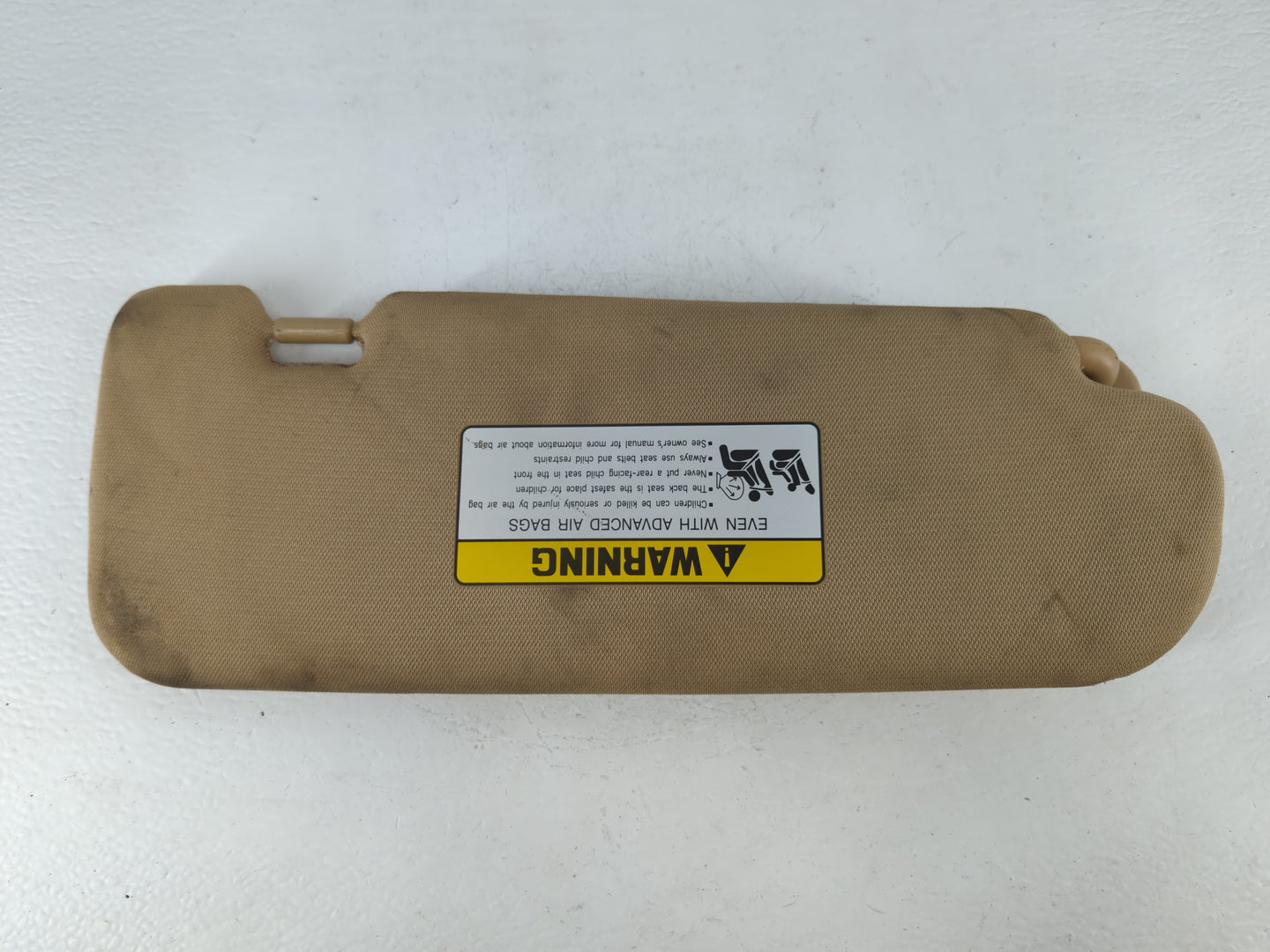 2011-2015 Hyundai Sonata Sun Visor Shade Replacement Driver Left Mirror Fits Fits 2011 2012 2013 2014 2015 OEM Used Auto Par
