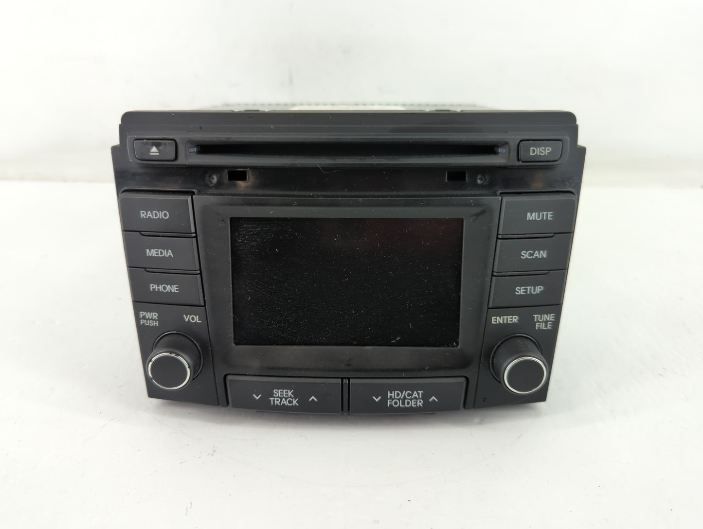 2014-2015 Hyundai Sonata Radio AM FM Cd Player Receiver Replacement P/N:96180-3Q8004X Fits Fits 2014 2015 OEM Used Auto Part
