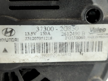 2014 Hyundai Sonata Alternator Replacement Generator Charging Assembly Engine OEM P/N:37300-2G850 Fits Fits 2015 OEM Used Auto Parts