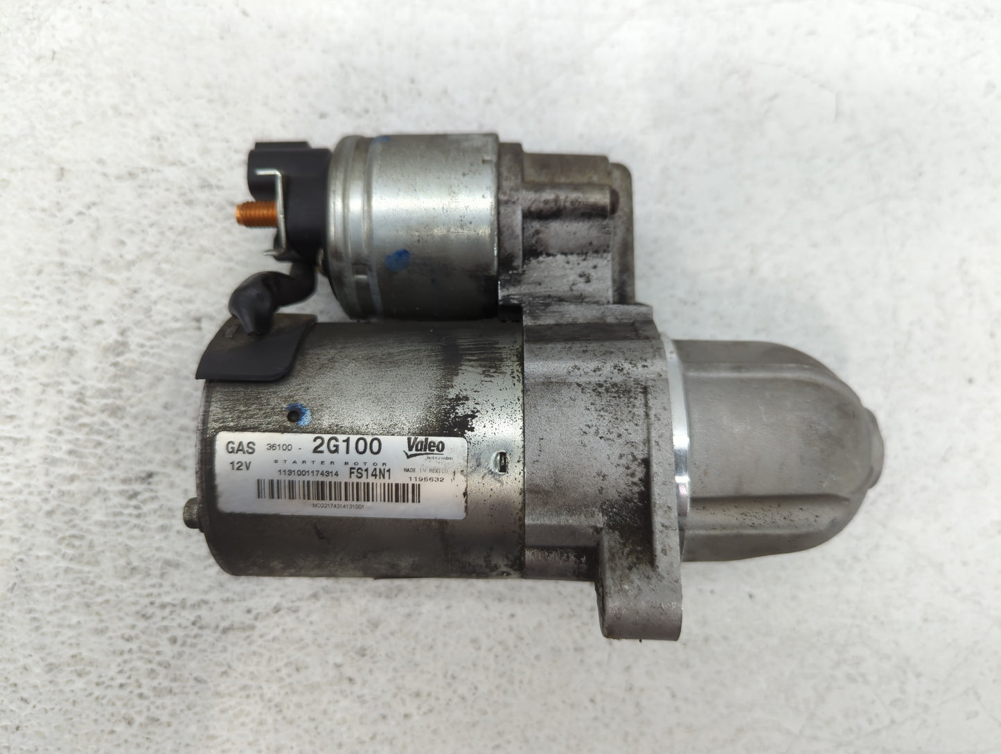 2014 Hyundai Sonata Car Starter Motor Solenoid OEM P/N:36100-2G100 Fits Fits 2015 2016 OEM Used Auto Parts - Oemusedautopart