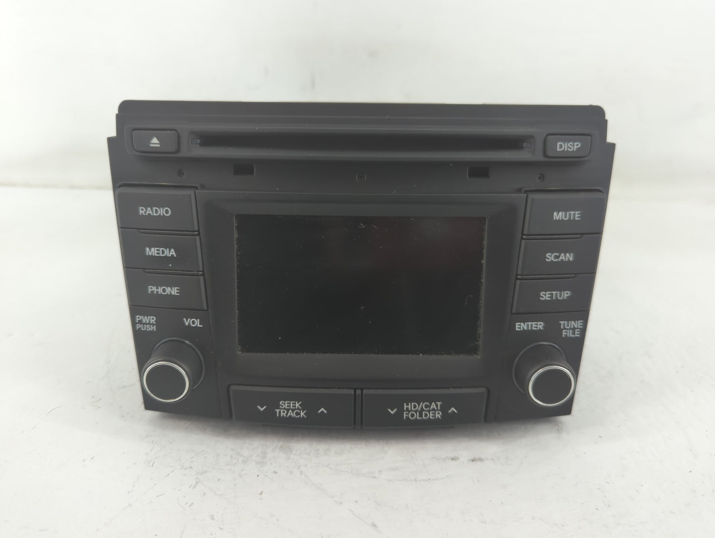 2014-2015 Hyundai Sonata Radio AM FM Cd Player Receiver Replacement P/N:96180-3Q8004X Fits Fits 2014 2015 OEM Used Auto Part