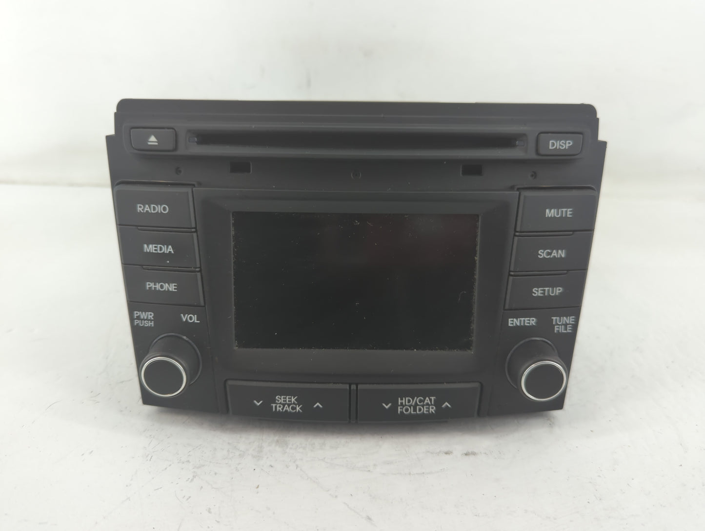 2014-2015 Hyundai Sonata Radio AM FM Cd Player Receiver Replacement P/N:96180-3Q8004X Fits Fits 2014 2015 OEM Used Auto Part