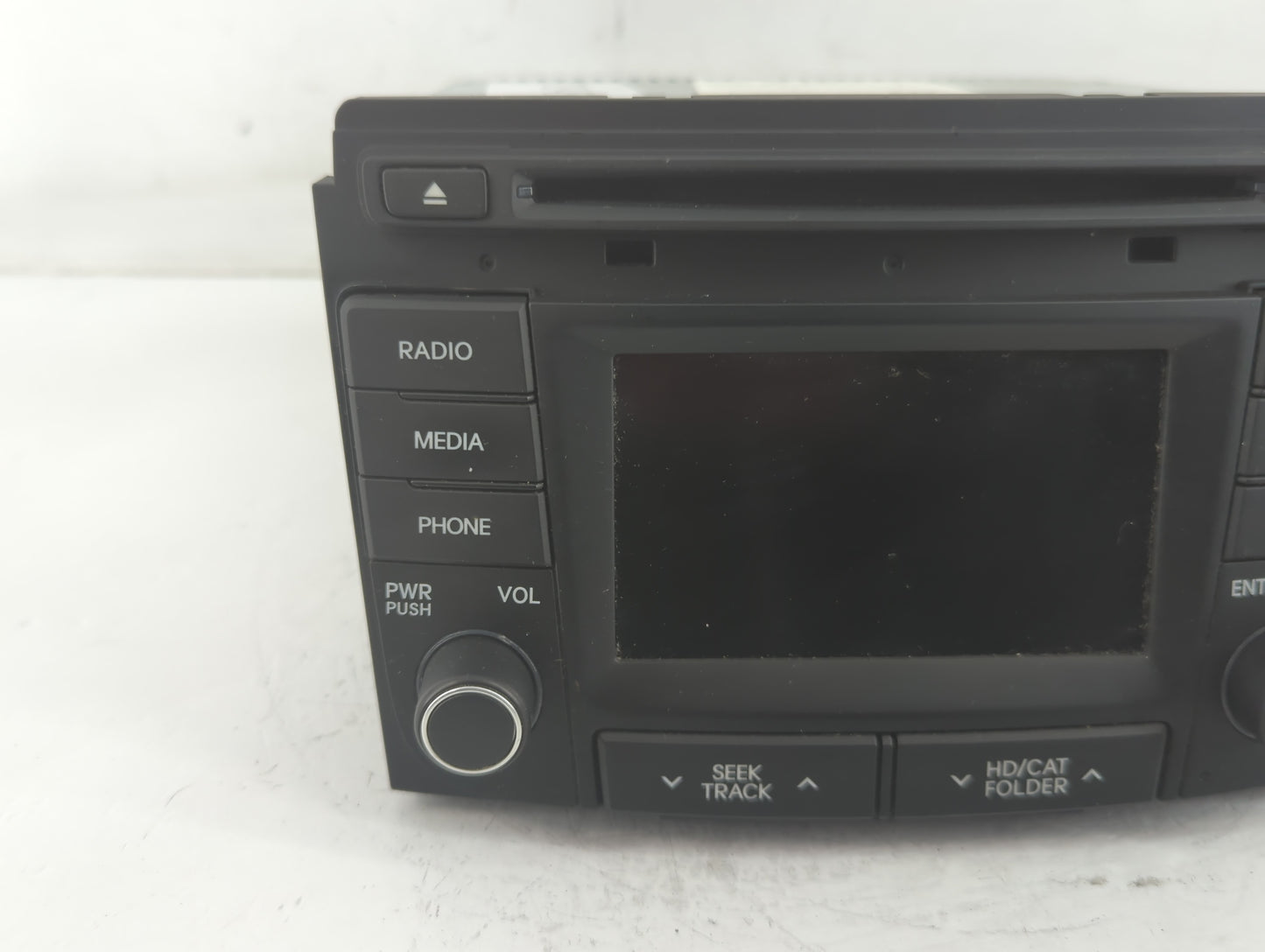 2014-2015 Hyundai Sonata Radio AM FM Cd Player Receiver Replacement P/N:96180-3Q8004X Fits Fits 2014 2015 OEM Used Auto Part