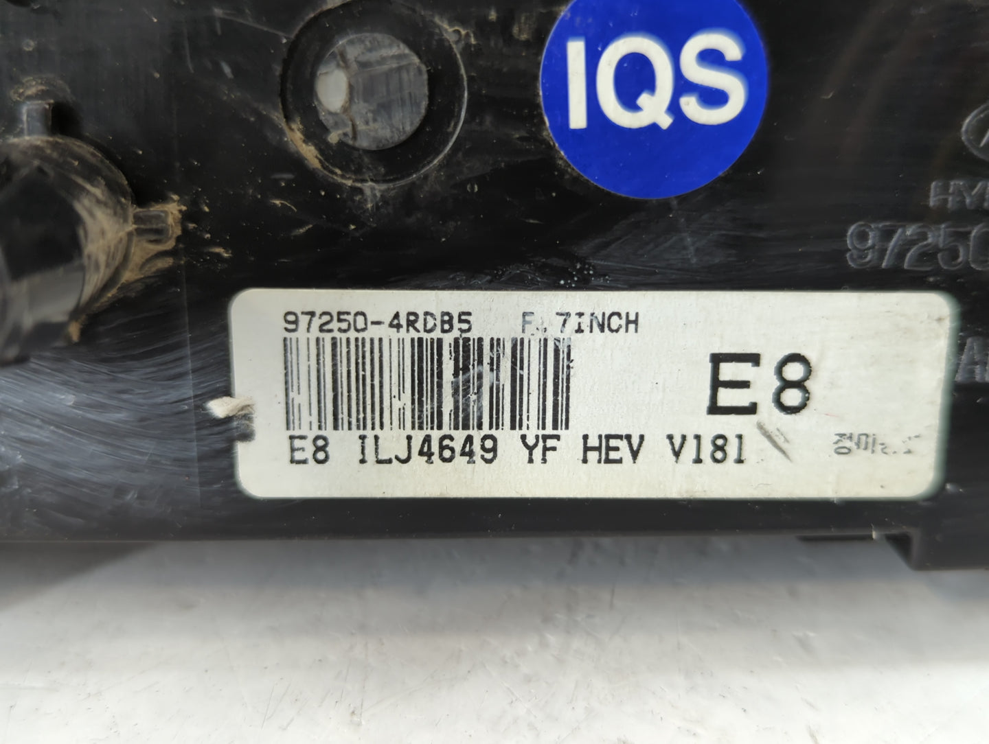 2011-2015 Hyundai Sonata Climate Control Module Temperature AC/Heater Replacement P/N:97250-4RDB5 Fits OEM Used Auto Parts -