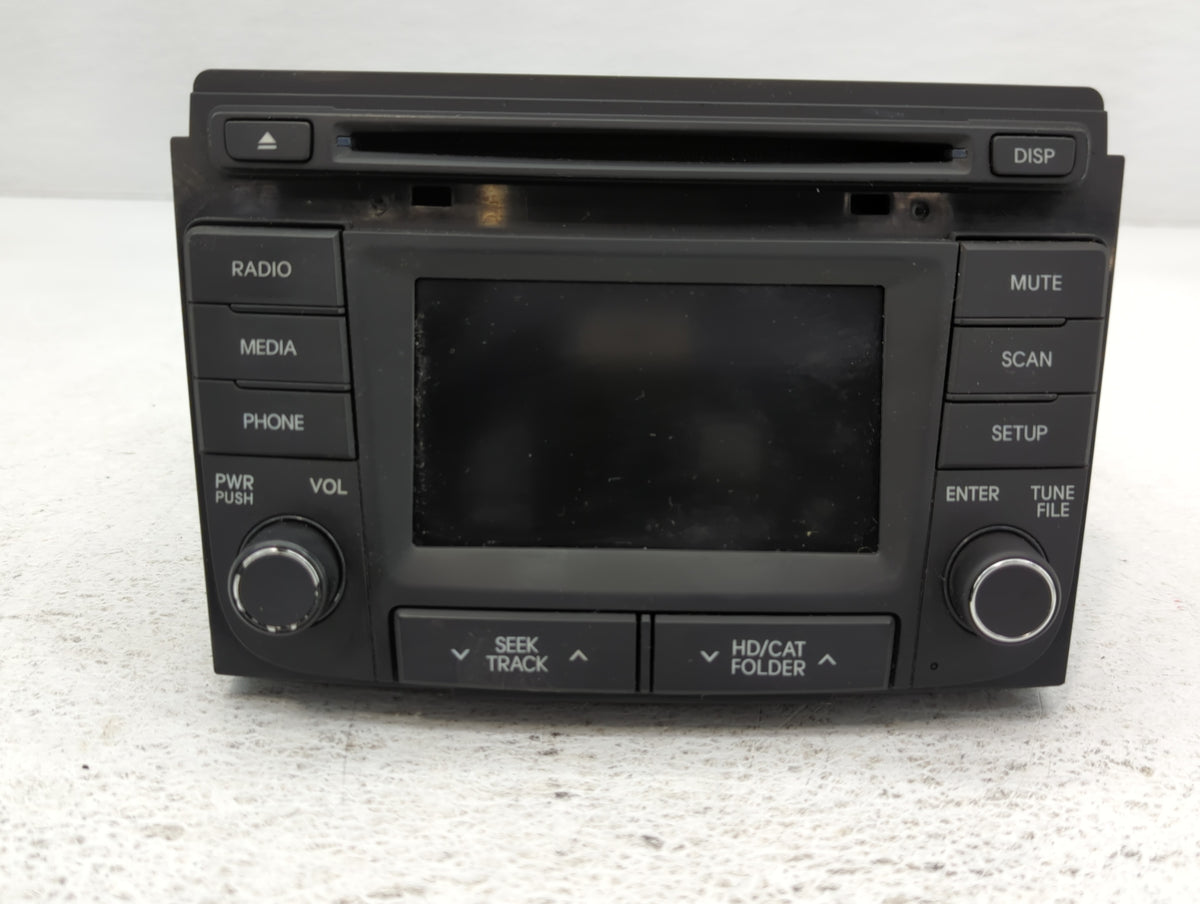 Hyundai Sonata Am Fm Cd Player Radio Receiver 729560 - Oemusedautoparts1.com