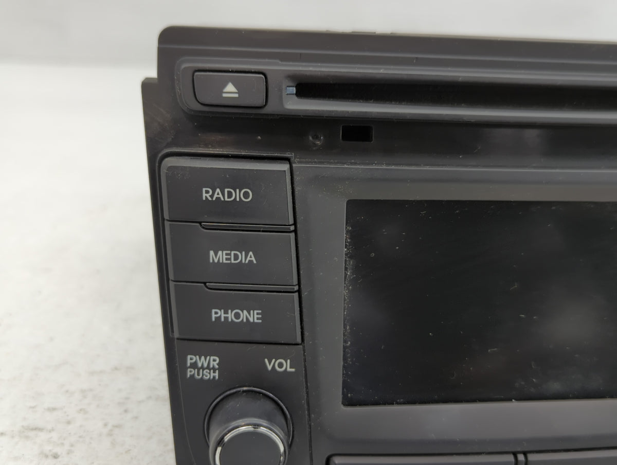Hyundai Sonata Am Fm Cd Player Radio Receiver 729560 - Oemusedautoparts1.com