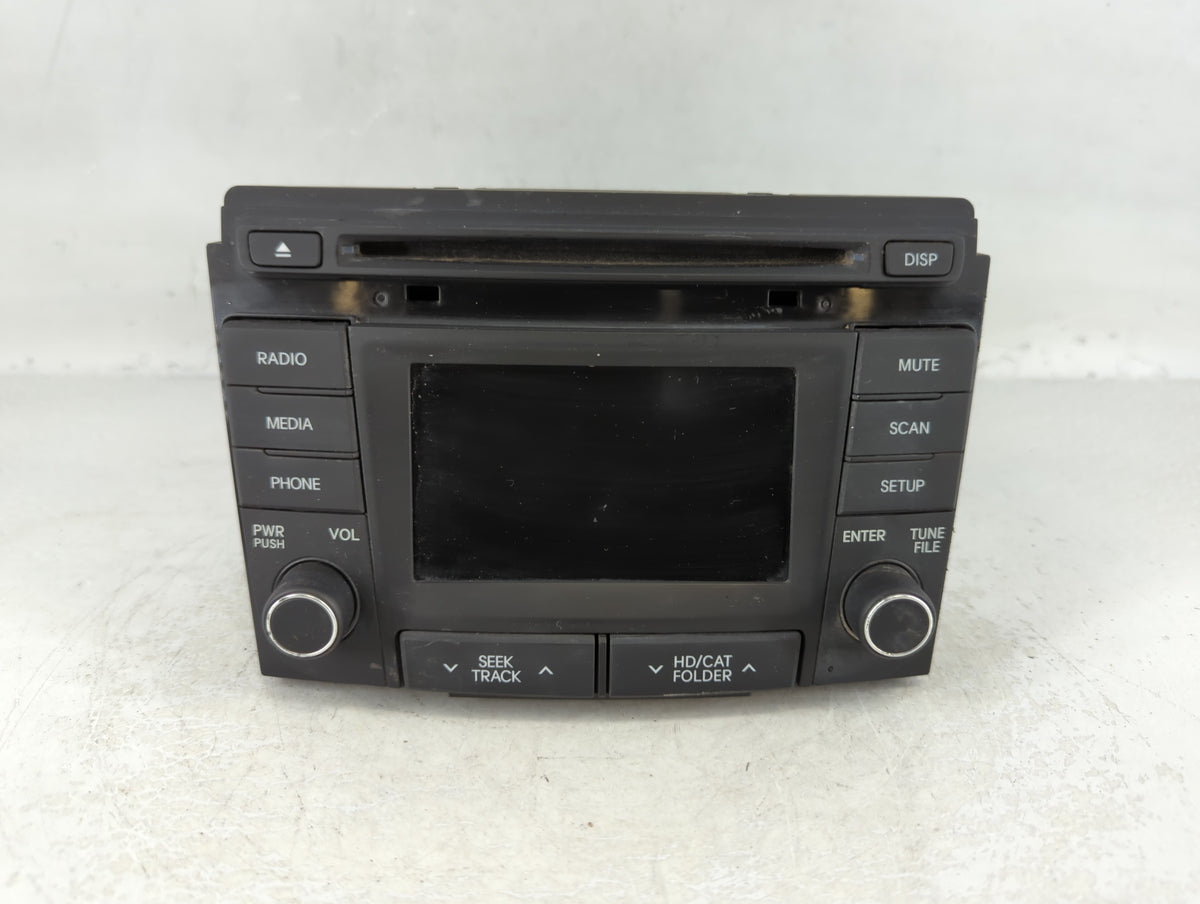 2012-2015 Hyundai Sonata Am Fm Cd Player Radio Receiver 738285 - Oemusedautoparts1.com