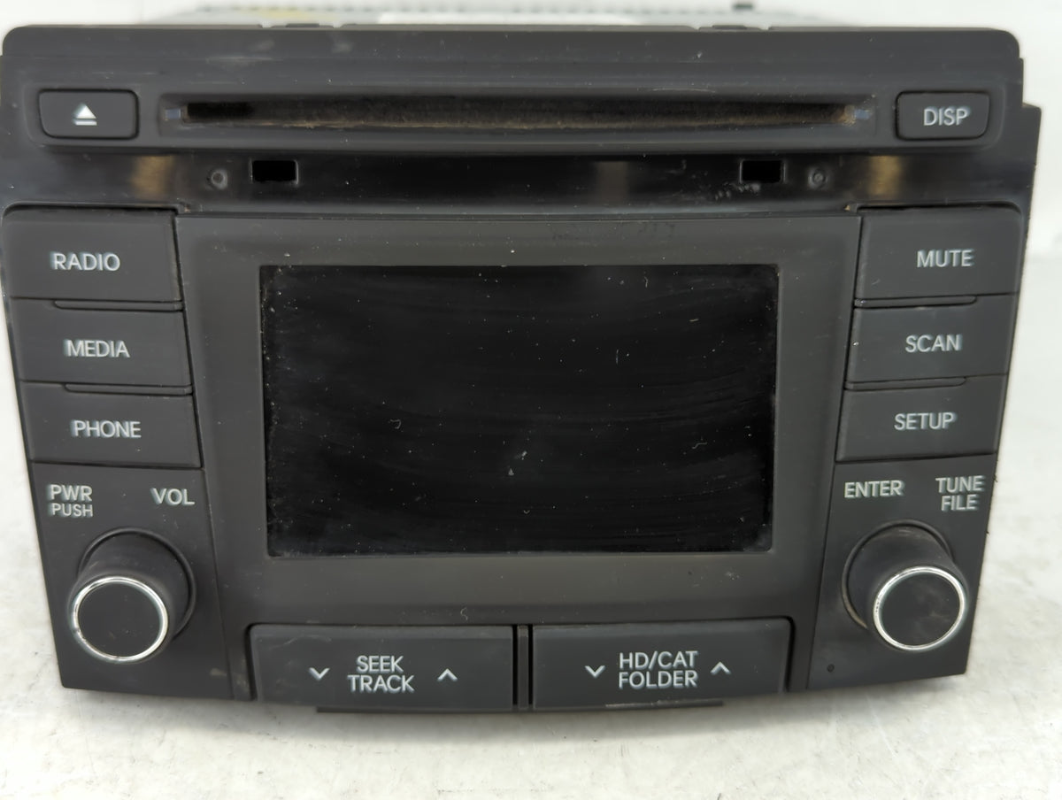 2012-2015 Hyundai Sonata Am Fm Cd Player Radio Receiver 738285 - Oemusedautoparts1.com