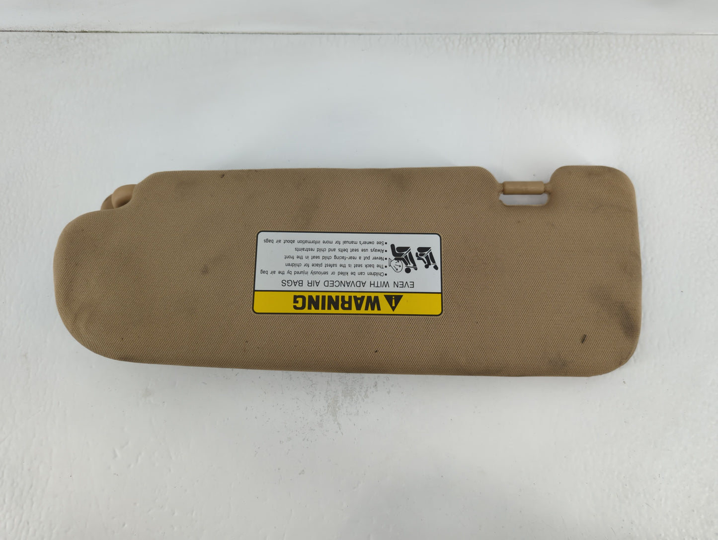 2011-2015 Hyundai Sonata Sun Visor Shade Replacement Passenger Right Mirror Fits Fits 2011 2012 2013 2014 2015 OEM Used Auto
